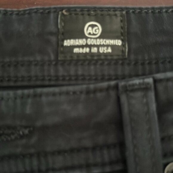 Adriano Goldschmied 34 x 30 Black The Protege Straight Leg Jeans - Picture 3 of 9